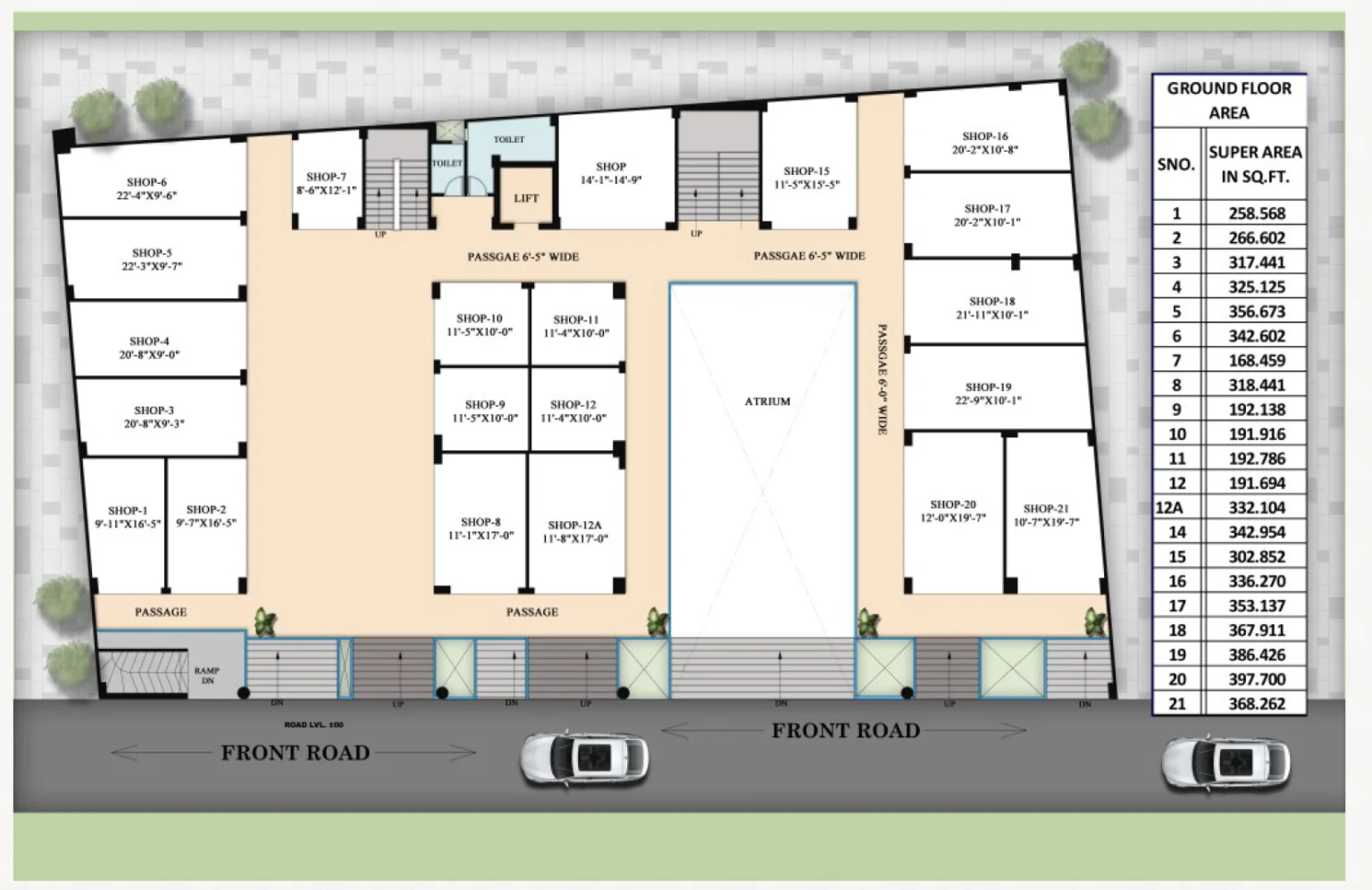 Twin City Walk Site Plan